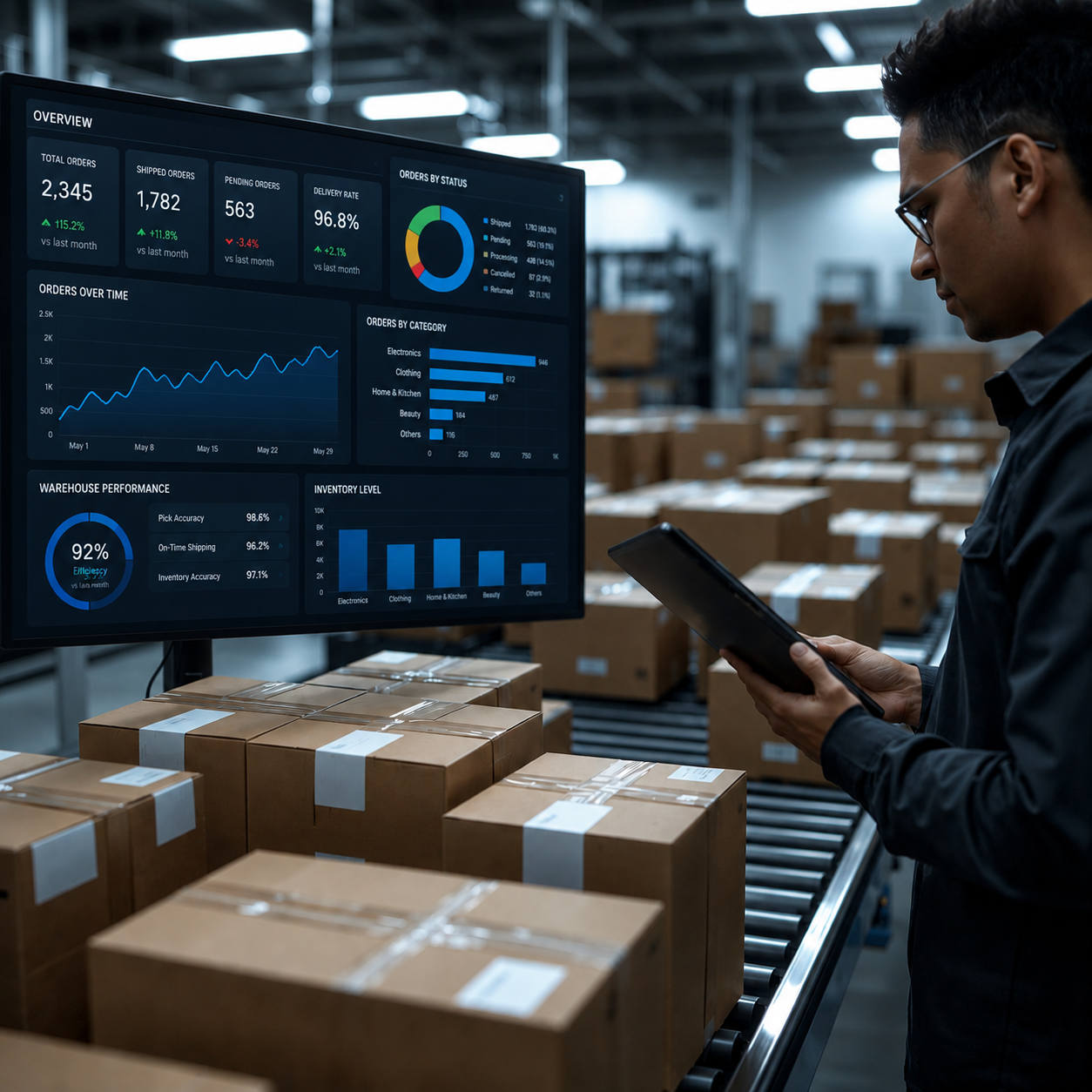 Improving delivery accuracy in manufacturing supply chains