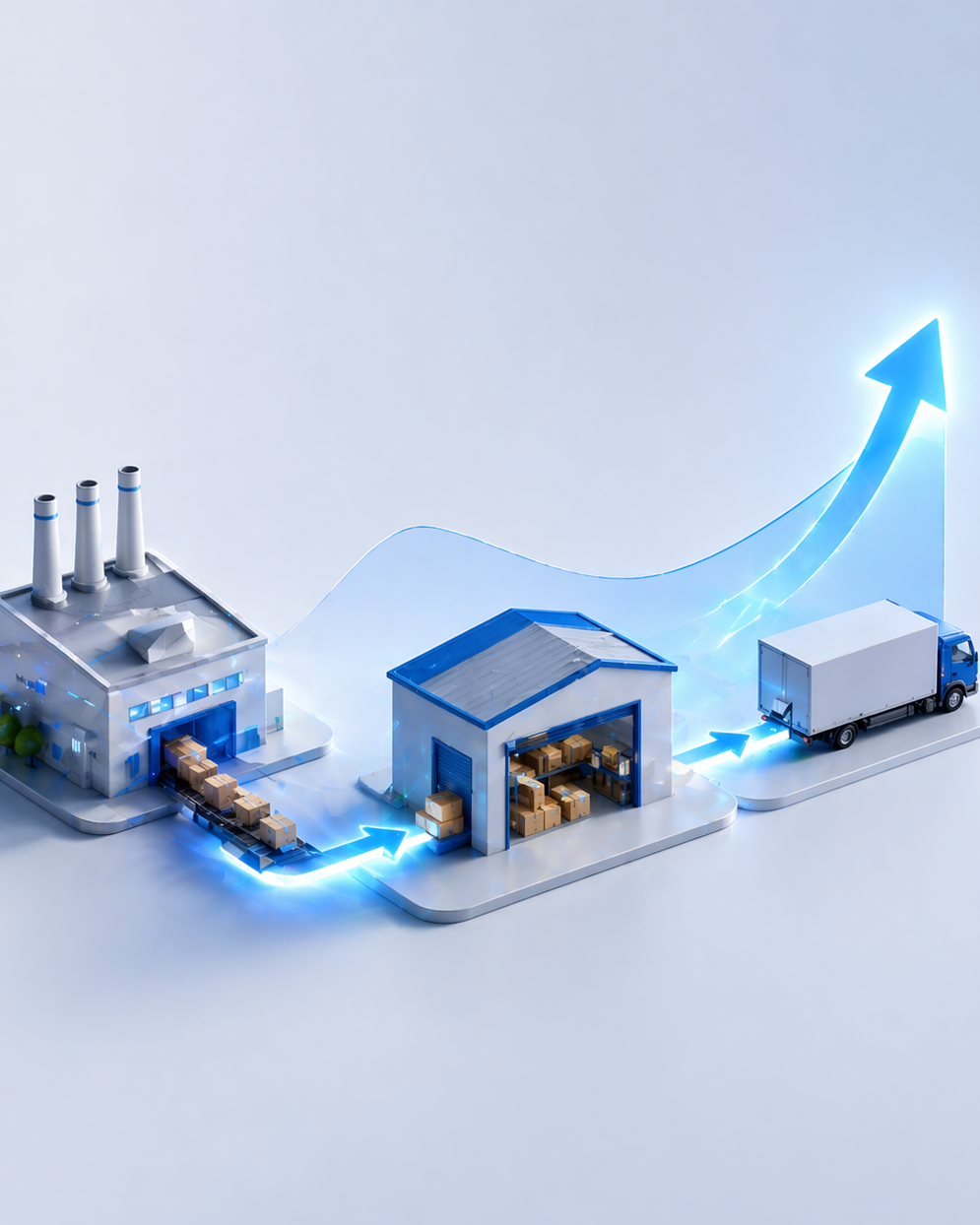 Operational efficiency improvement in supply chain with optimized processes and cost reduction