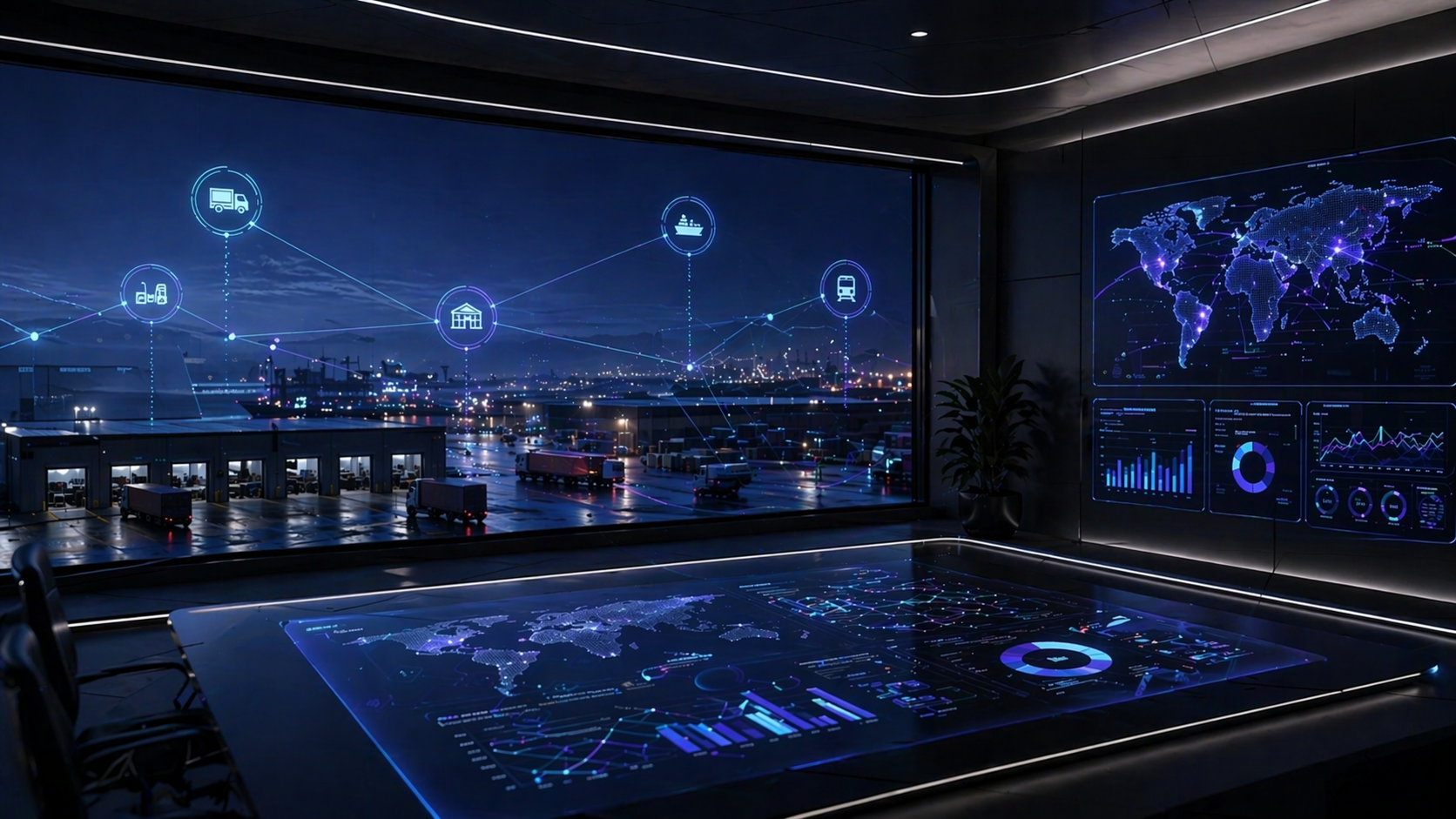 Supply Chain & Logistics Background image